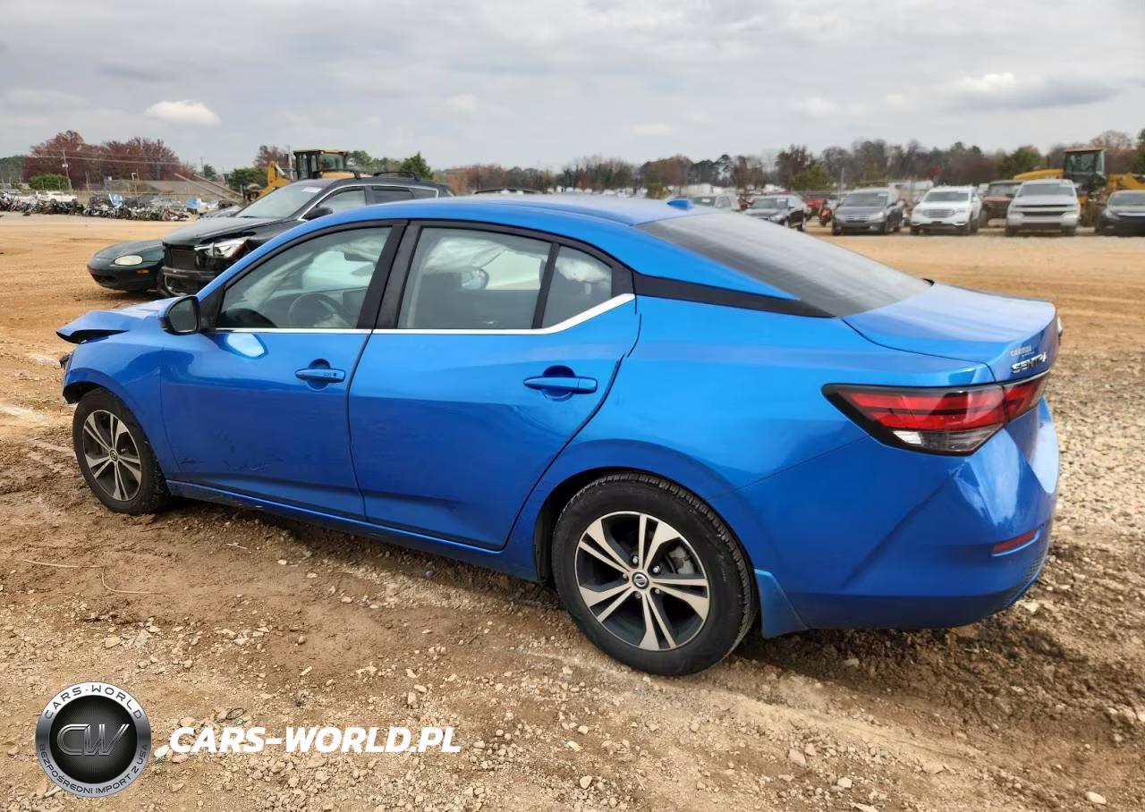 2020 Nissan Sentra Sv VIN:3N1AB8CV2LY215218 - 2