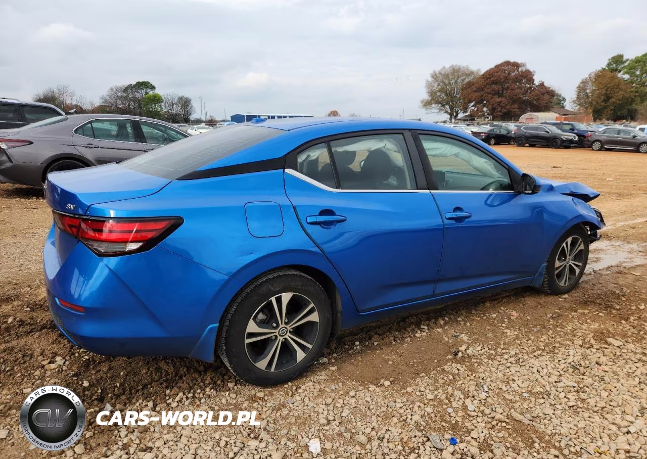 2020 Nissan Sentra Sv VIN:3N1AB8CV2LY215218 - 3