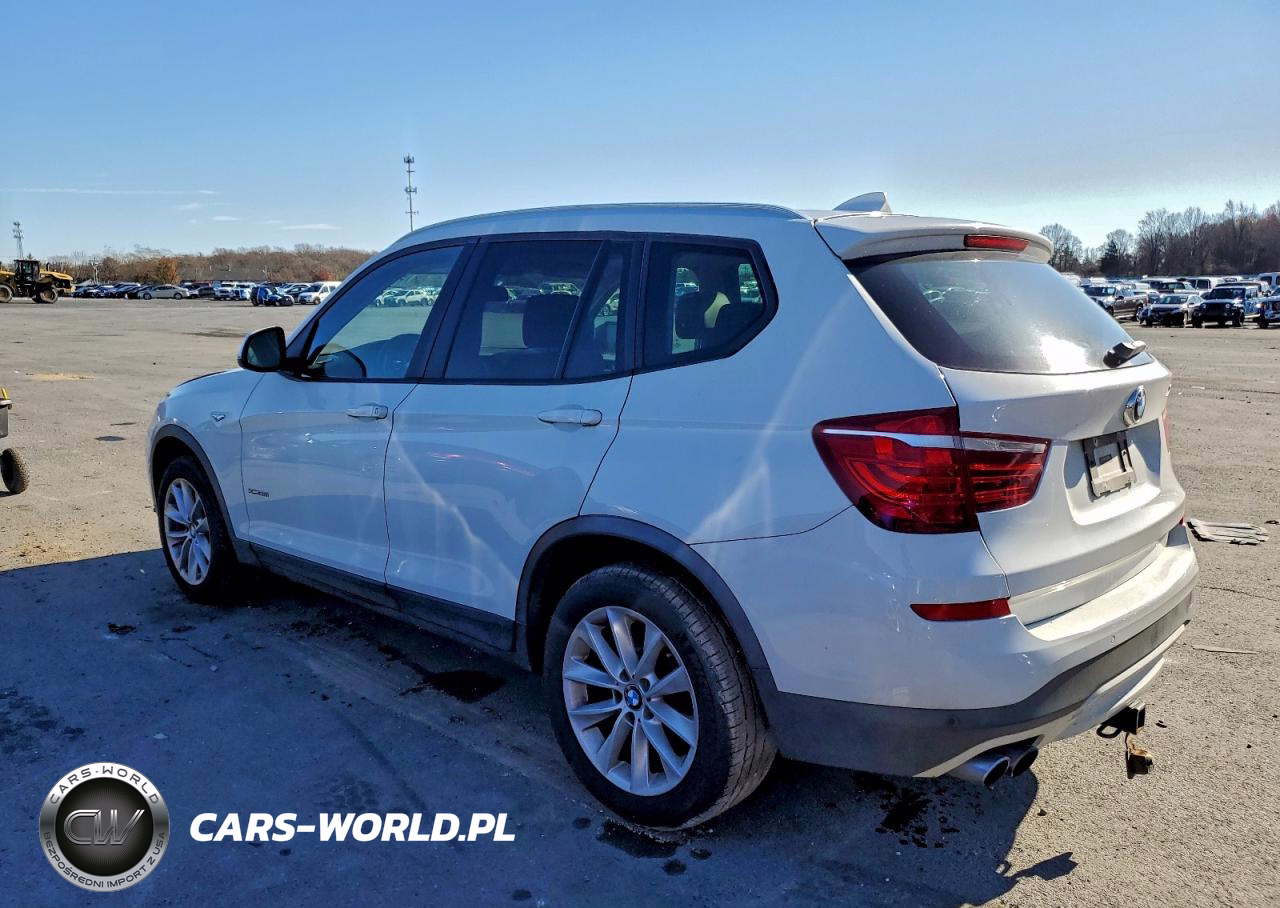 2017 BMW X3 xDrive28I VIN:5UXWX9C52H0T13689 - 2