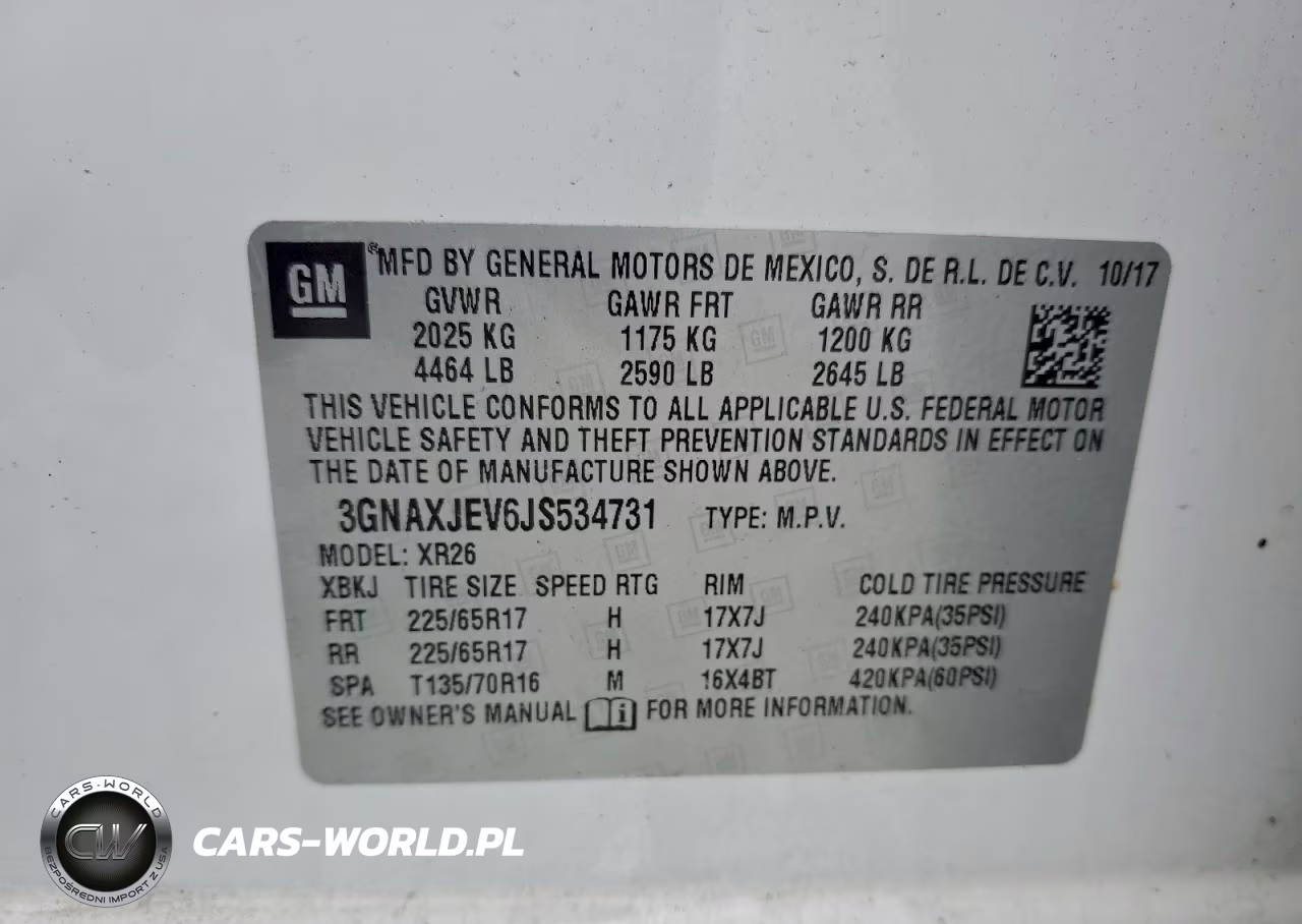 2018 Chevrolet Equinox Lt VIN:3GNAXJEV6JS534731 - 12