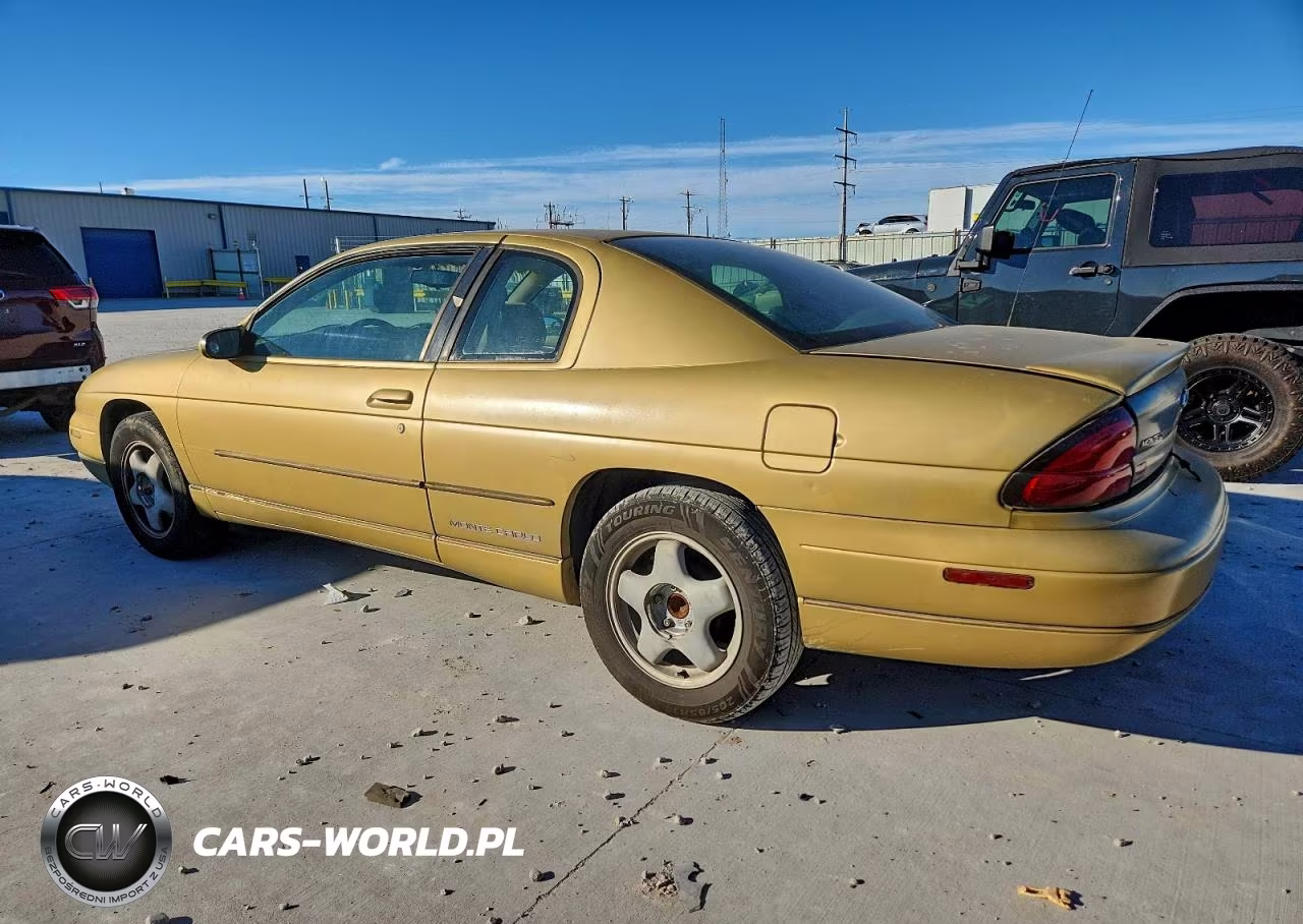 1998 Chevrolet Monte Carlo Ls VIN:2G1WW12M6W9160468 - 2