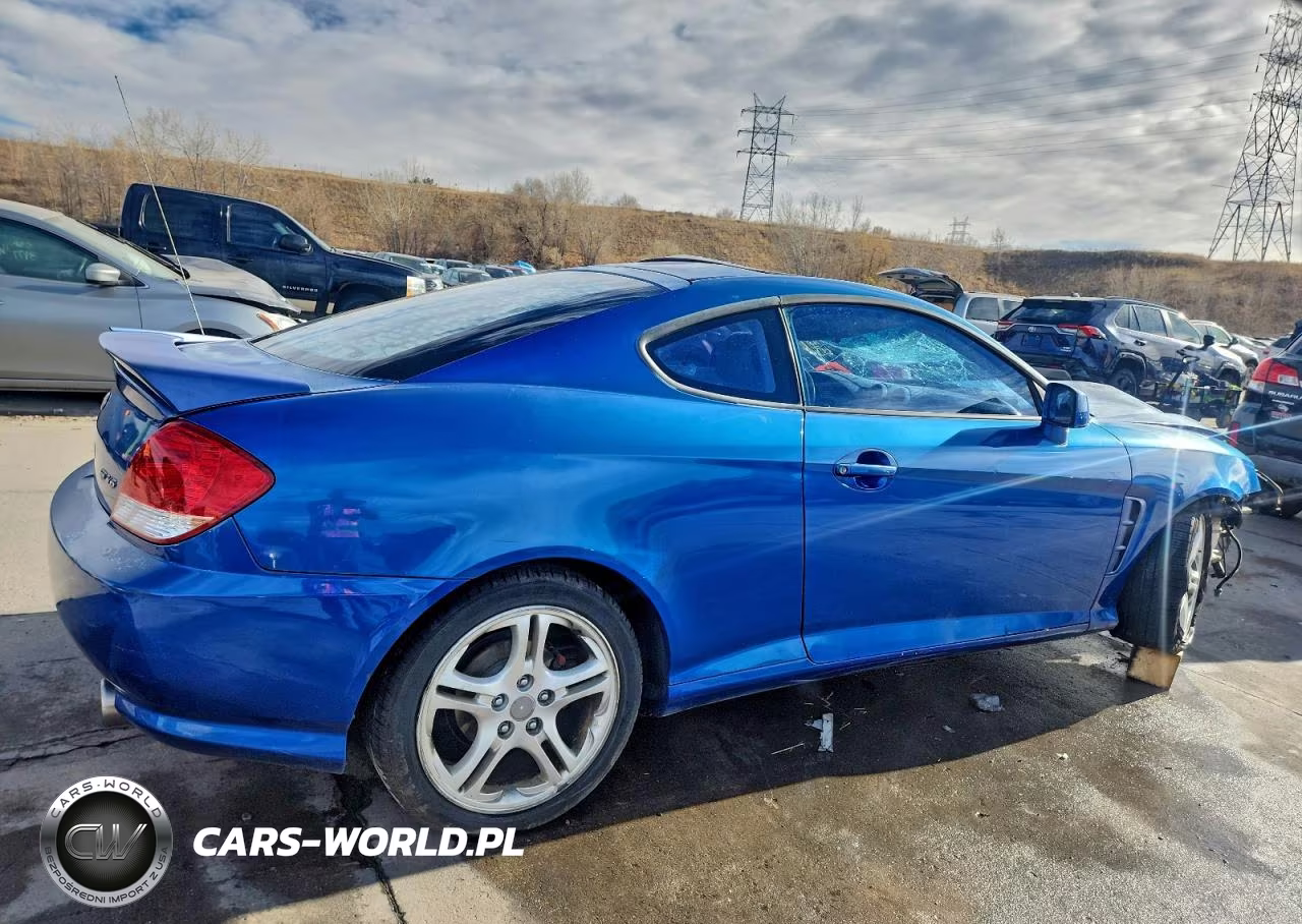 2005 Hyundai Tiburon Gt VIN:KMHHN65F65U167530 - 3