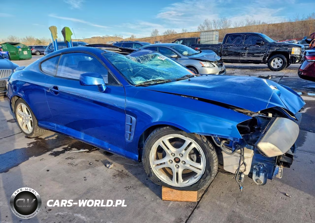 2005 Hyundai Tiburon Gt VIN:KMHHN65F65U167530 - 4