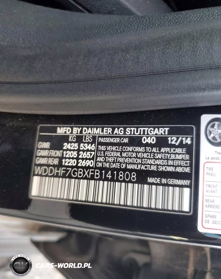 2015 Mercedes-Benz E 63 Amg-S VIN:WDDHF7GBXFB141808 - 12