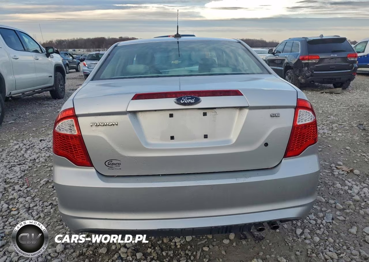 2010 Ford Fusion Se VIN:3FAHP0HA1AR187087 - 6