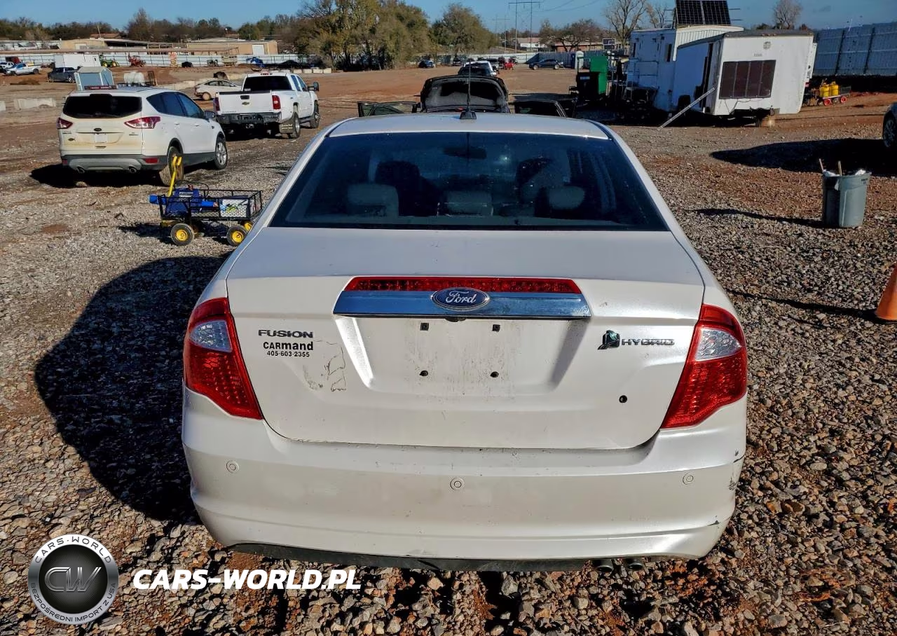 2010 Ford Fusion Hybrid VIN:3FADP0L37AR428626 - 6