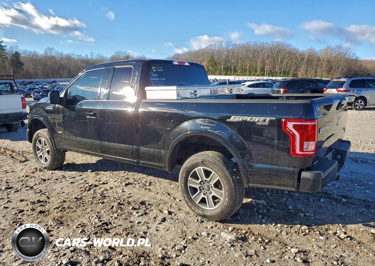 2016 Ford F150 Super Cab VIN:1FTEX1EP9GFC95328 - 2
