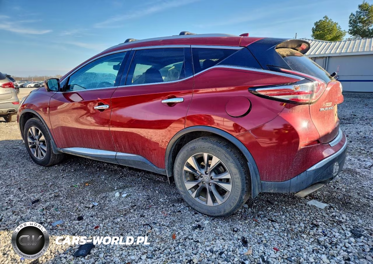 2017 Nissan Murano S VIN:5N1AZ2MH6HN155832 - 2