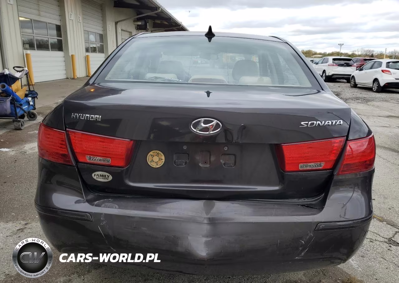 2009 Hyundai Sonata Gls VIN:5NPET46C89H421342 - 6