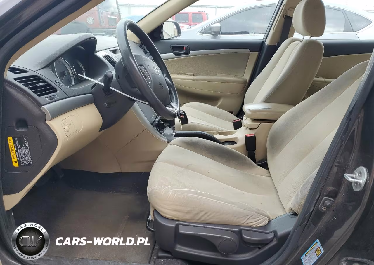 2009 Hyundai Sonata Gls VIN:5NPET46C89H421342 - 7