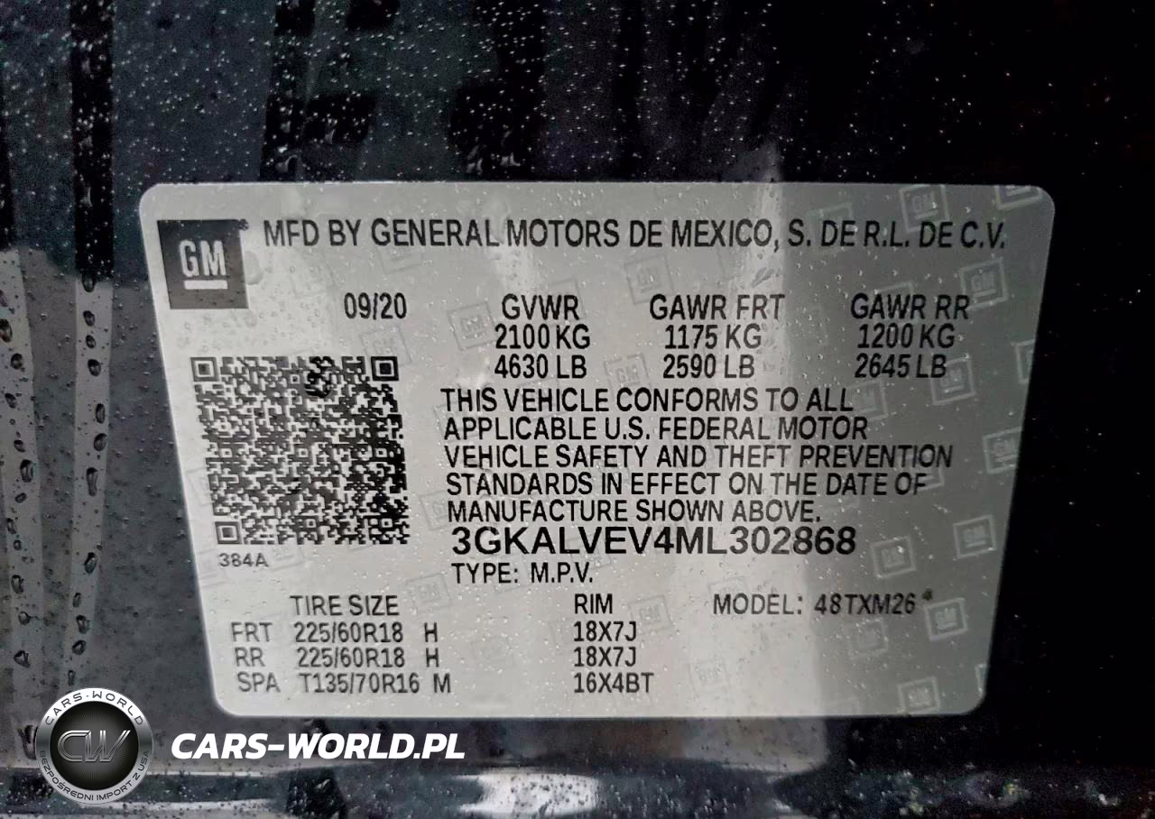 2021 GMC Terrain Slt VIN:3GKALVEV4ML302868 - 14