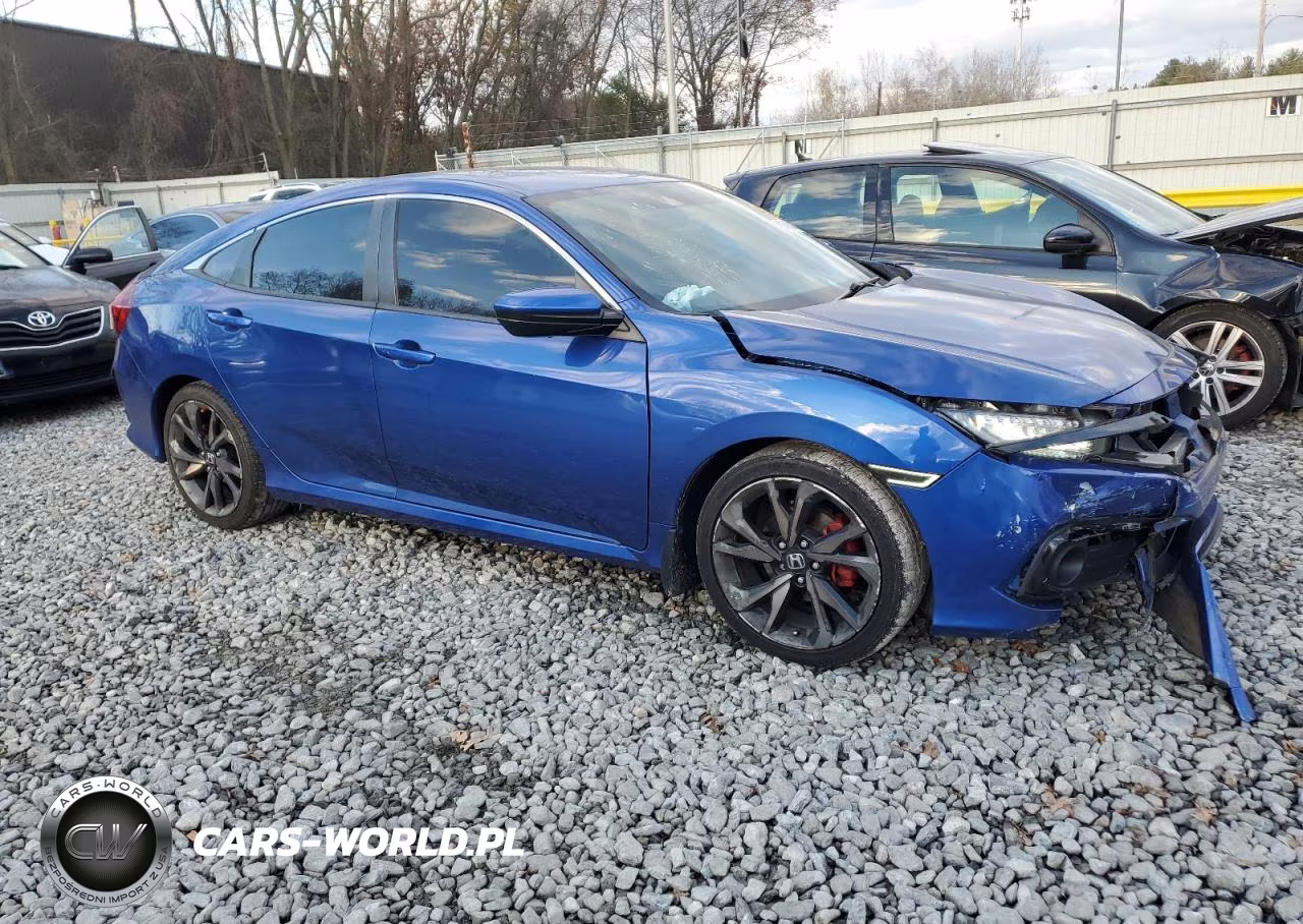 2020 Honda Civic Sport VIN:2HGFC2F85LH571740 - 4