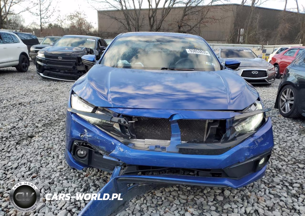 2020 Honda Civic Sport VIN:2HGFC2F85LH571740 - 5