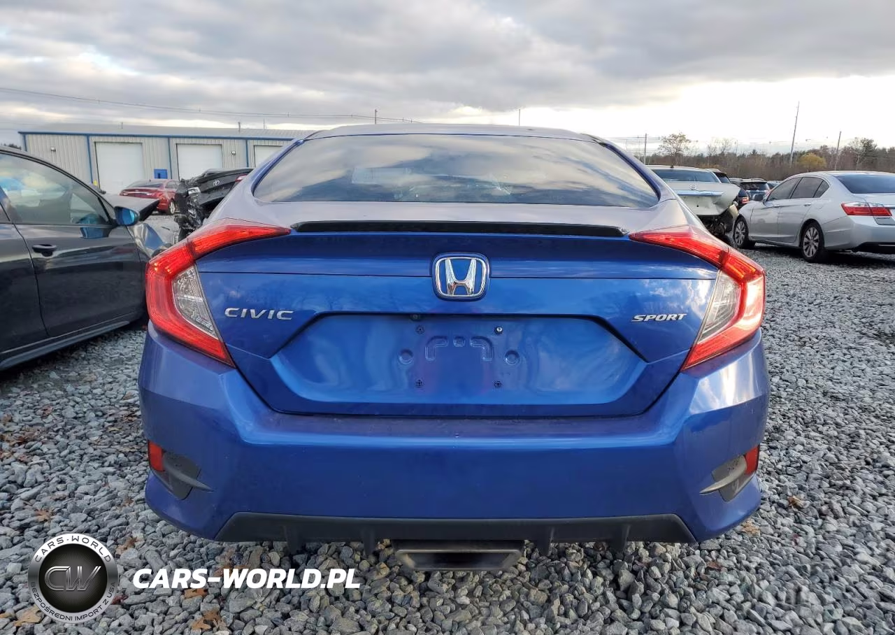 2020 Honda Civic Sport VIN:2HGFC2F85LH571740 - 6