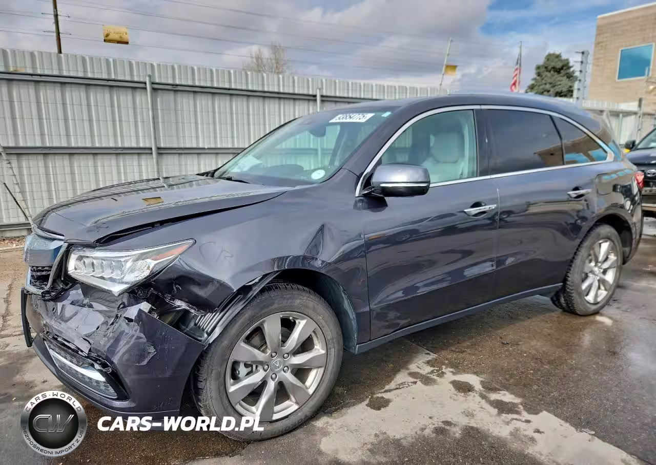 2016 Acura Mdx Advance