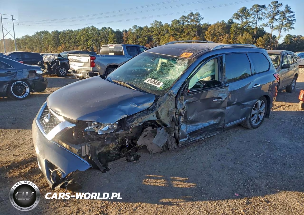 2015 Nissan Pathfinder S VIN:5N1AR2MN8FC682172 - 1