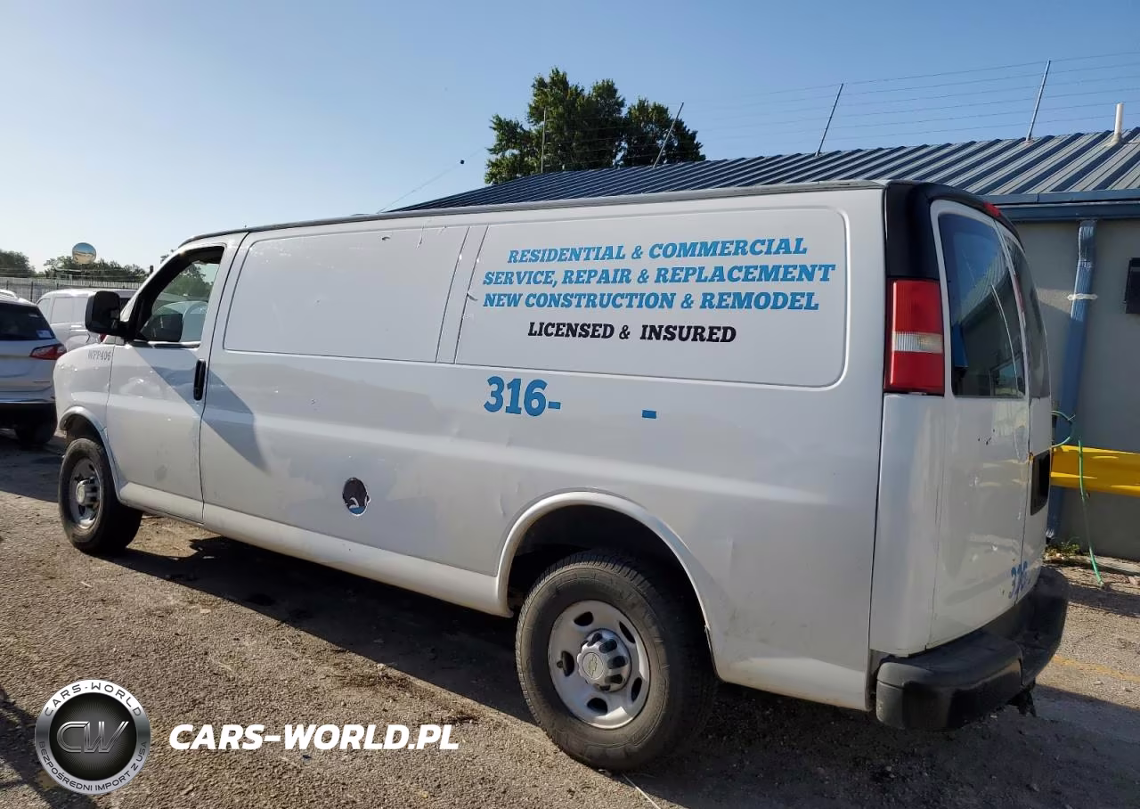 2014 Chevrolet Express G2500 VIN:1GCWGGFA7E1166550 - 2