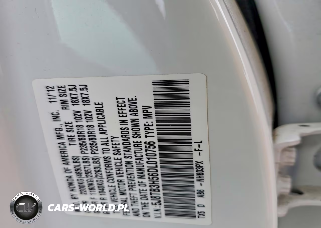 2013 Acura Rdx Technology VIN:5J8TB3H56DL010756 - 13