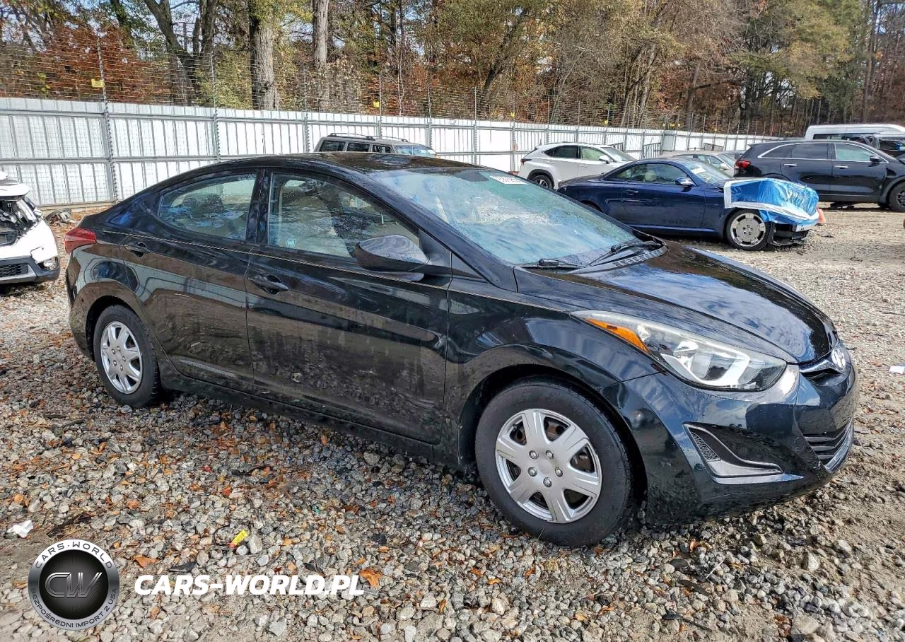 2016 Hyundai Elantra Se VIN:KMHDH4AEXGU618713 - 4