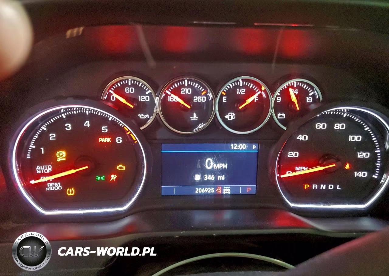 2019 Chevrolet Silverado K1500 Lt VIN:3GCUYDED8KG208087 - 9