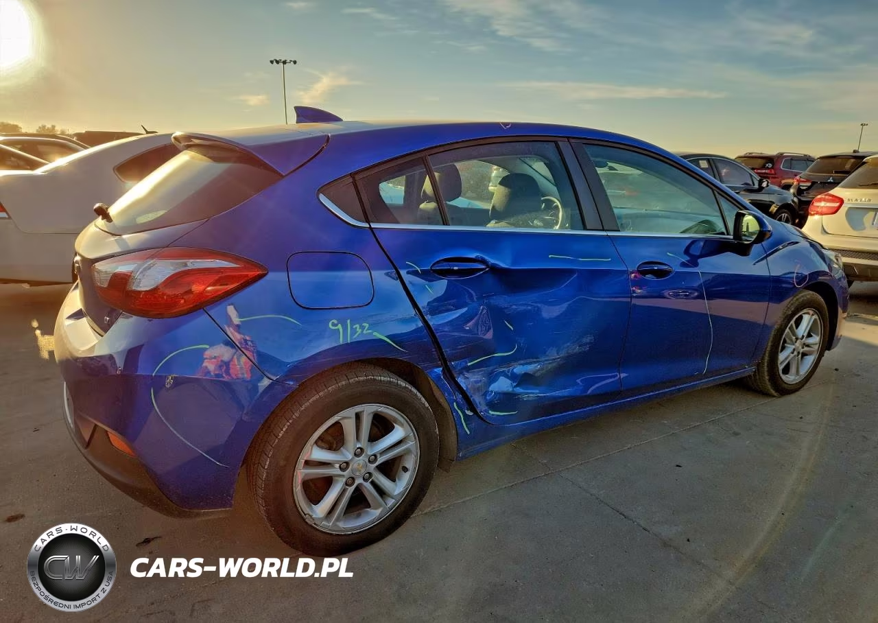 2017 Chevrolet Cruze Lt VIN:3G1BE6SM9HS576874 - 3