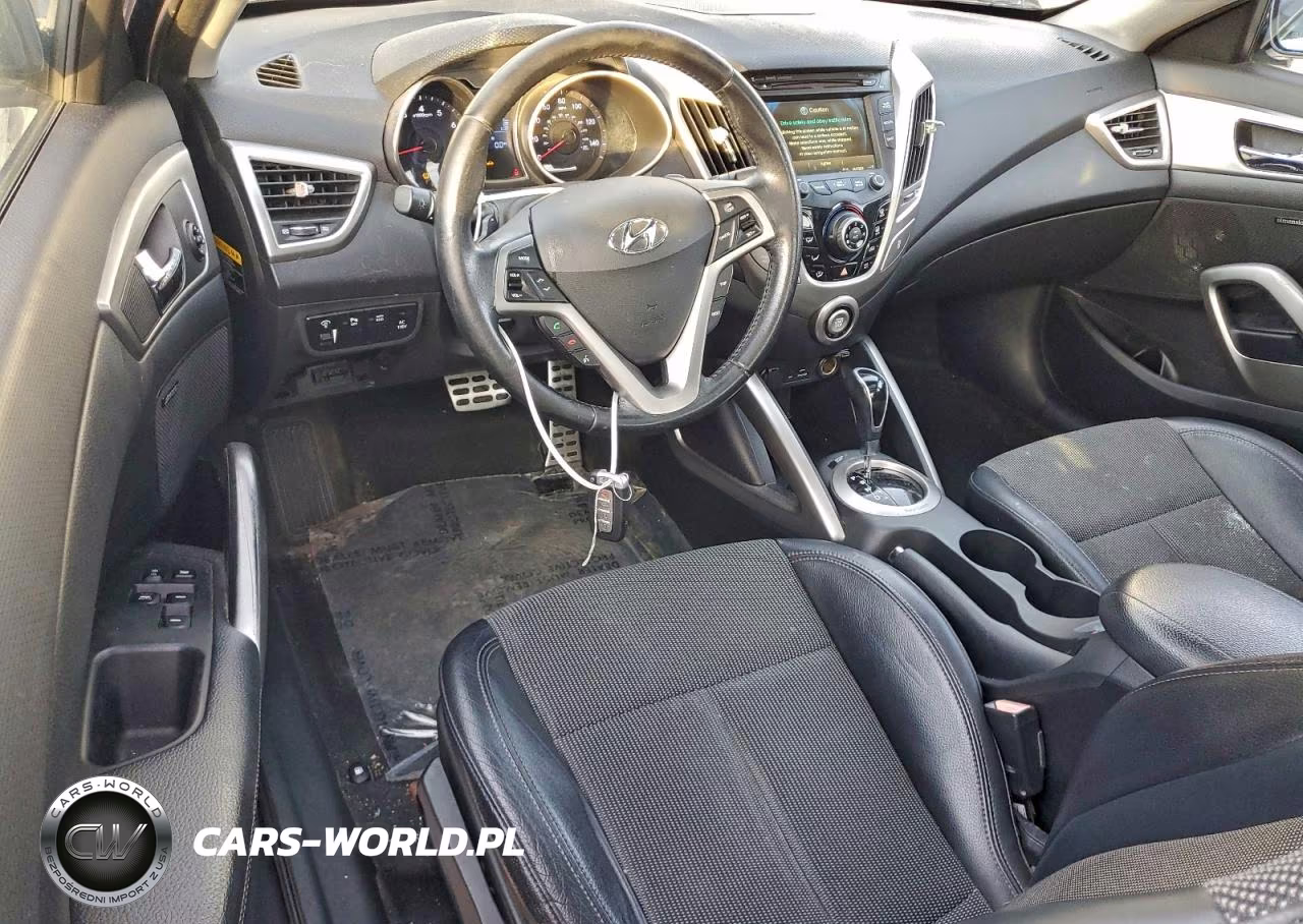 2013 Hyundai Veloster VIN:KMHTC6AD0DU093198 - 8