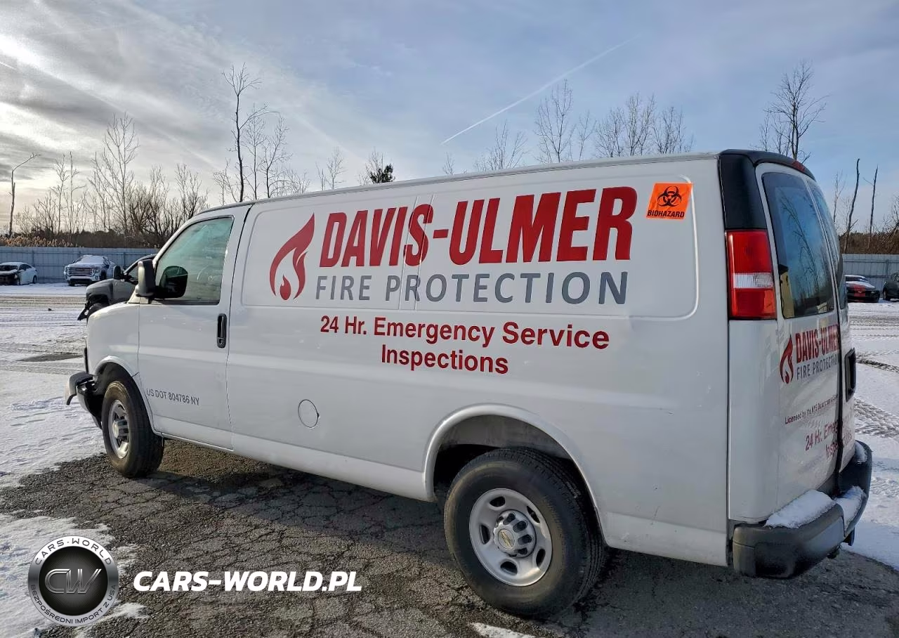 2025 Chevrolet Express G3500 VIN:1GCZGGF75S1103718 - 2