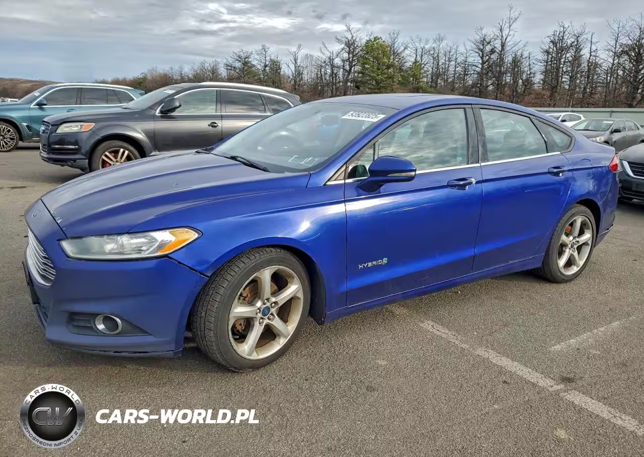 2013 Ford Fusion Se Hybrid