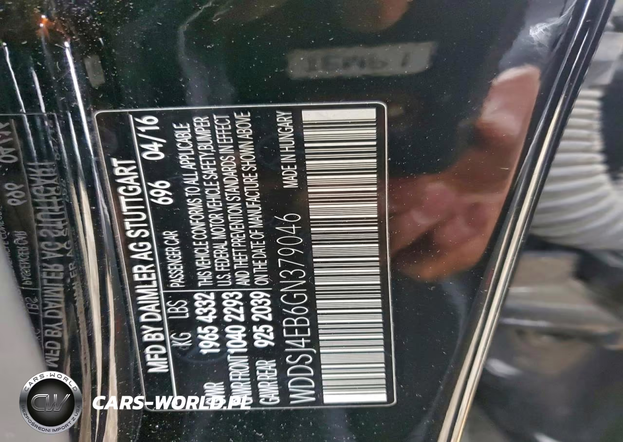 2016 Mercedes-Benz Cla 250 VIN:WDDSJ4EB6GN379046 - 12