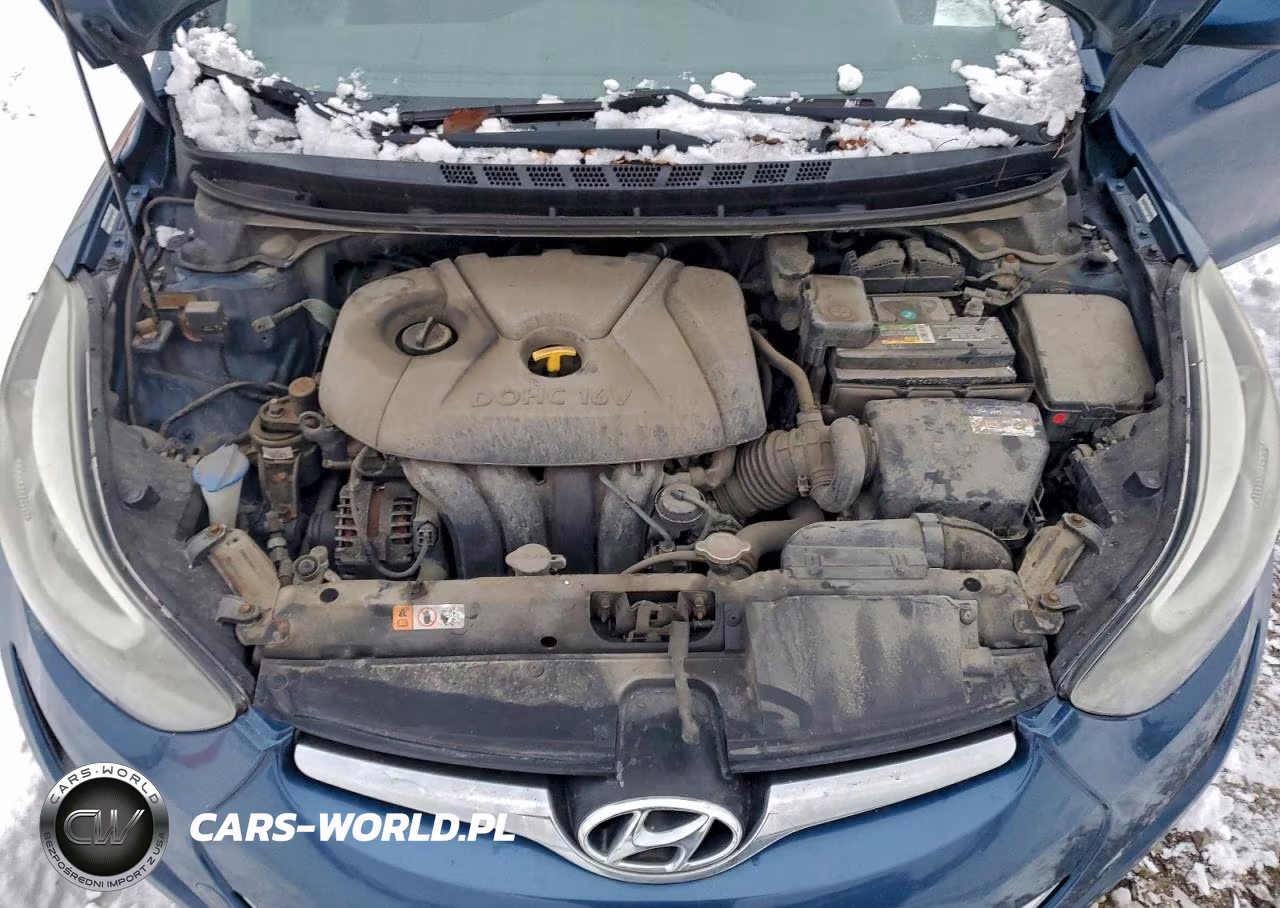 2014 Hyundai Elantra Se VIN:KMHDH4AE7EU182884 - 11