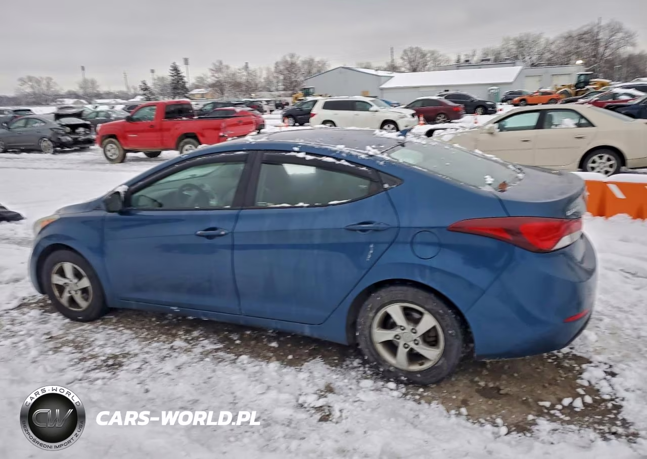 2014 Hyundai Elantra Se VIN:KMHDH4AE7EU182884 - 2