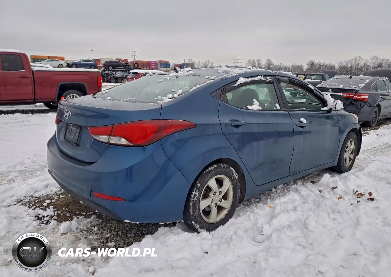 2014 Hyundai Elantra Se VIN:KMHDH4AE7EU182884 - 3