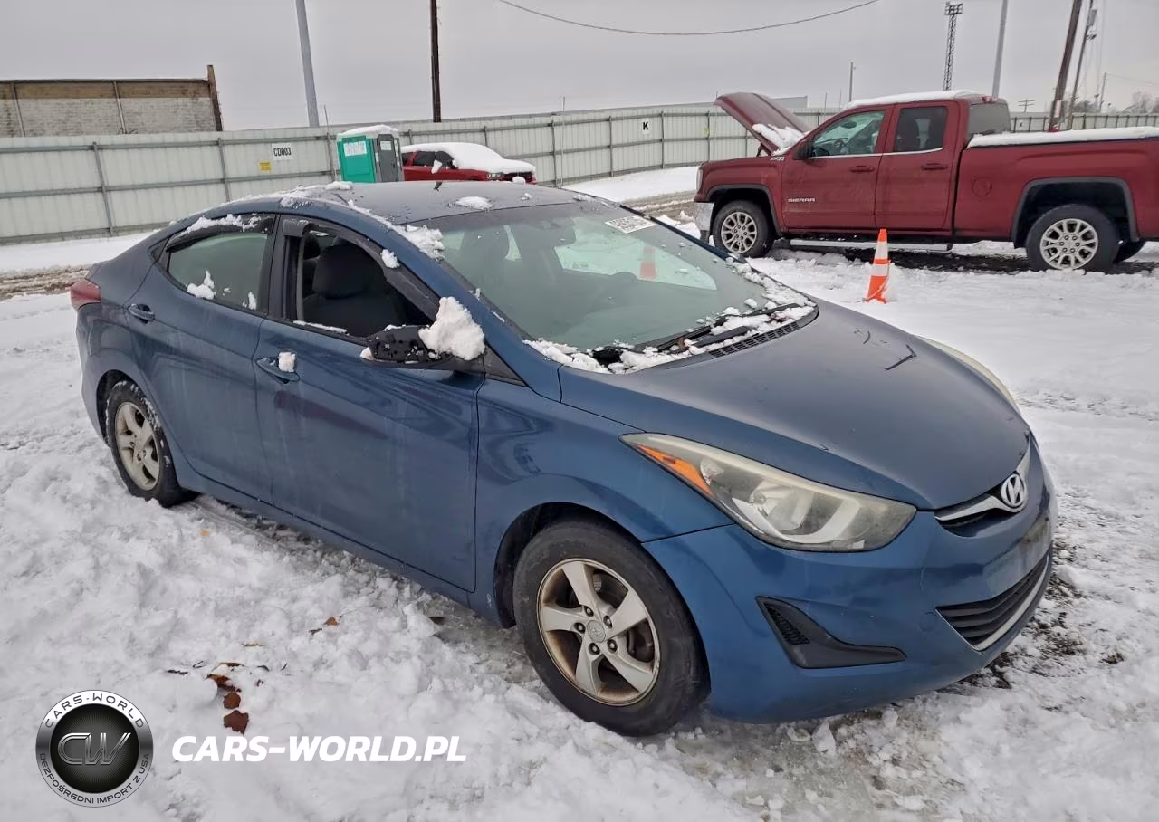 2014 Hyundai Elantra Se VIN:KMHDH4AE7EU182884 - 4