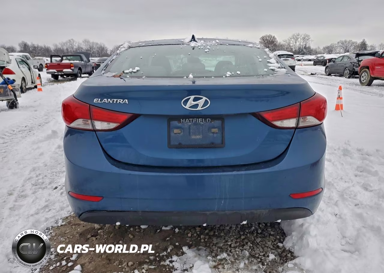 2014 Hyundai Elantra Se VIN:KMHDH4AE7EU182884 - 6