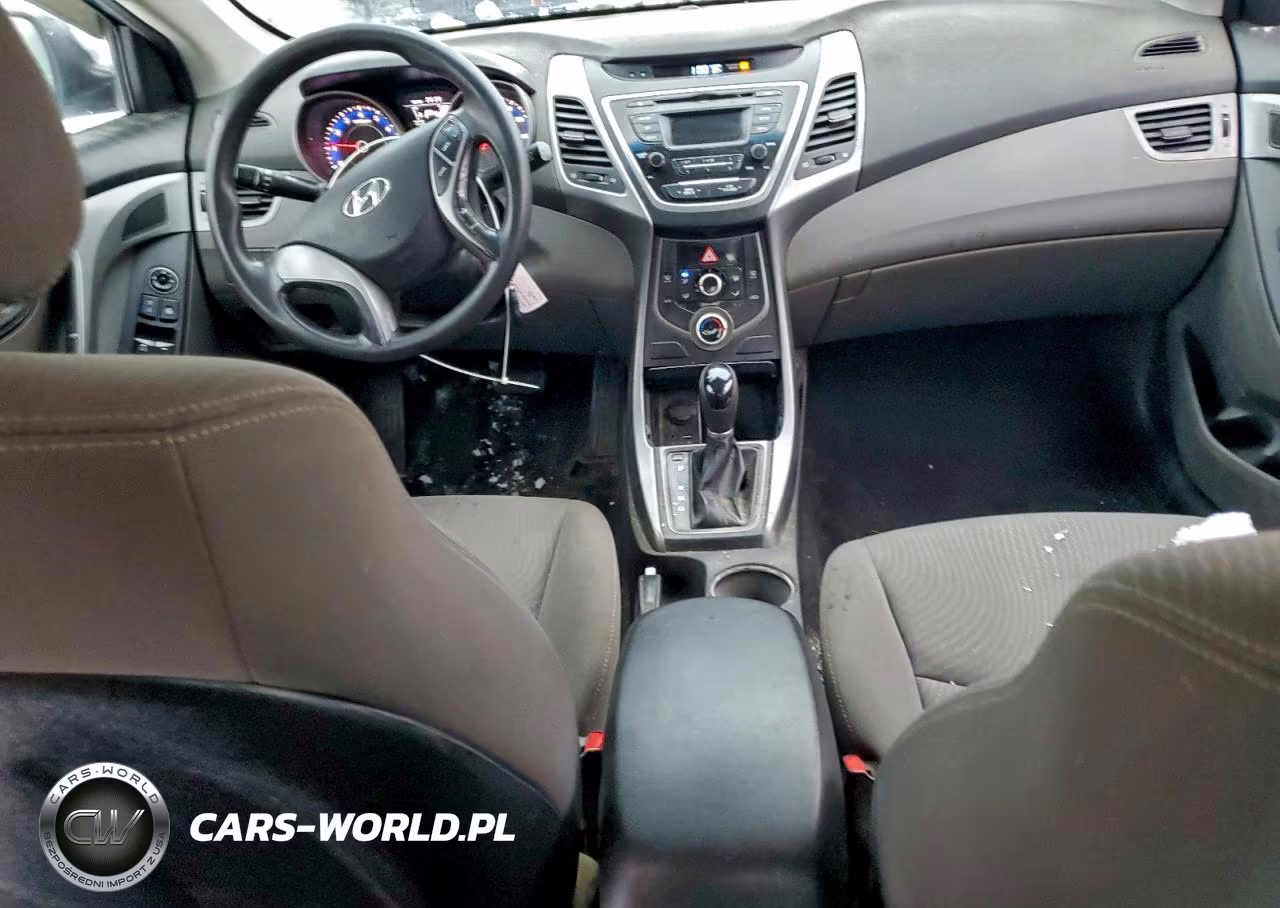 2014 Hyundai Elantra Se VIN:KMHDH4AE7EU182884 - 8