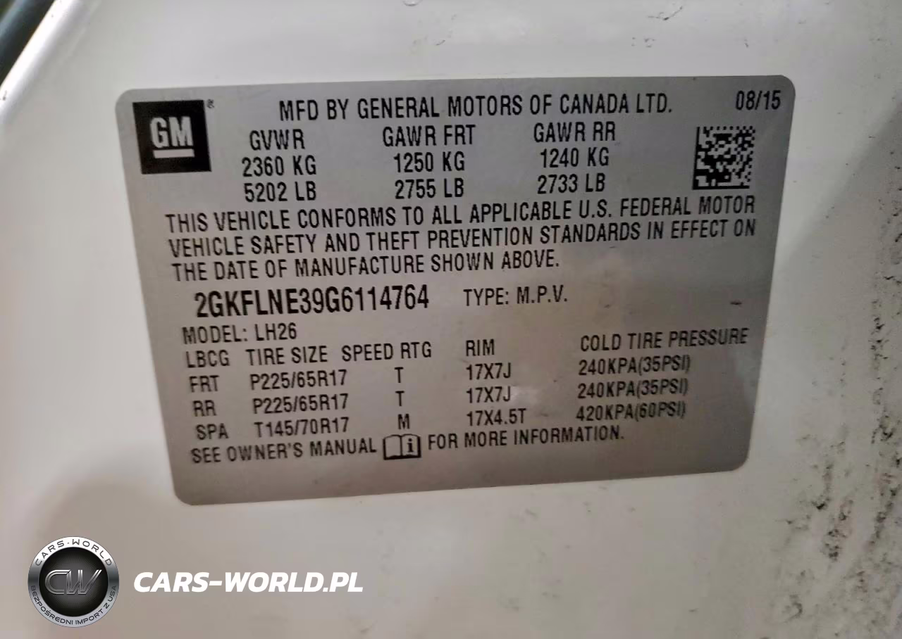 2016 GMC Terrain Sle VIN:2GKFLNE39G6114764 - 14