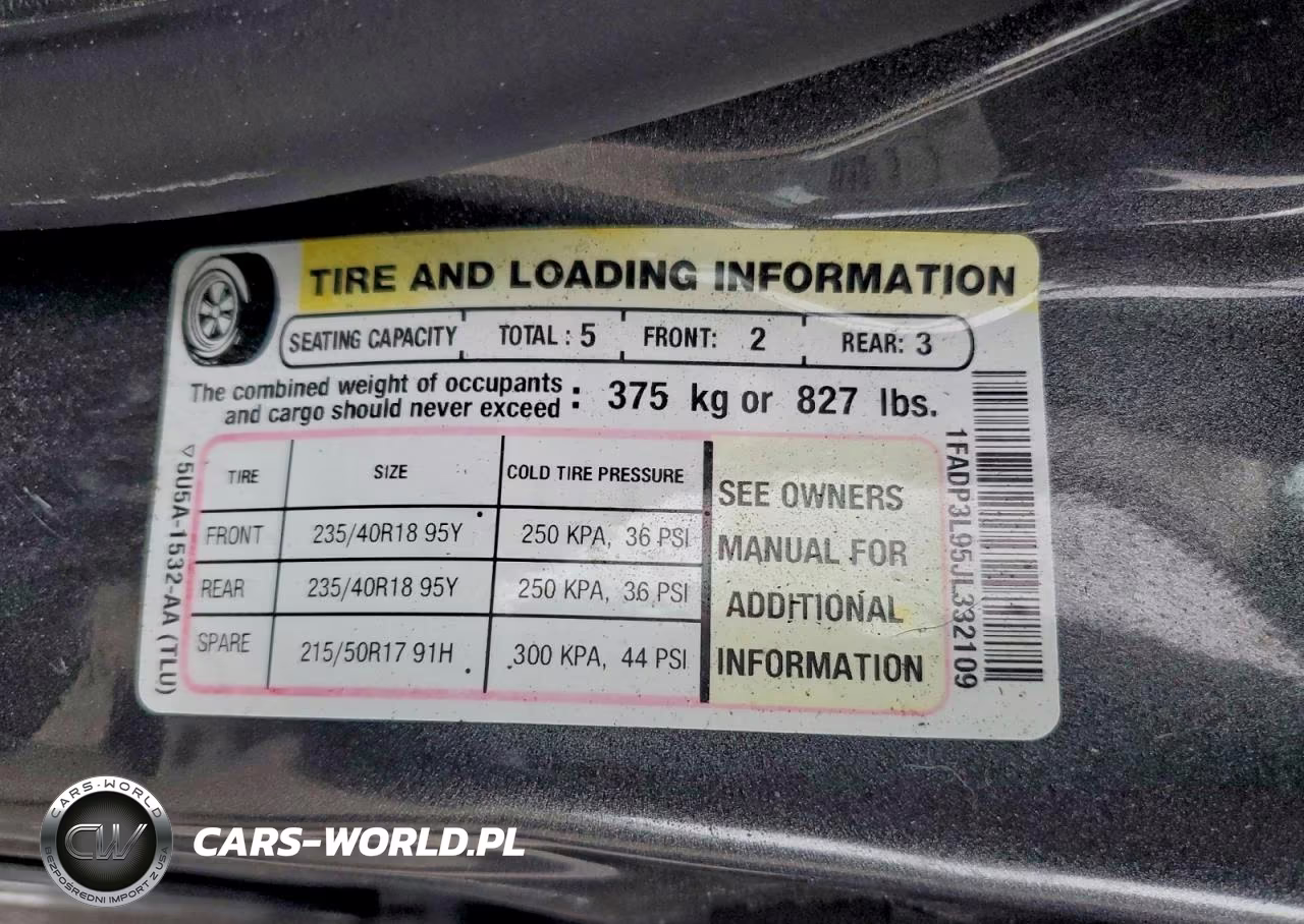 2018 Ford Focus St VIN:1FADP3L95JL332109 - 13