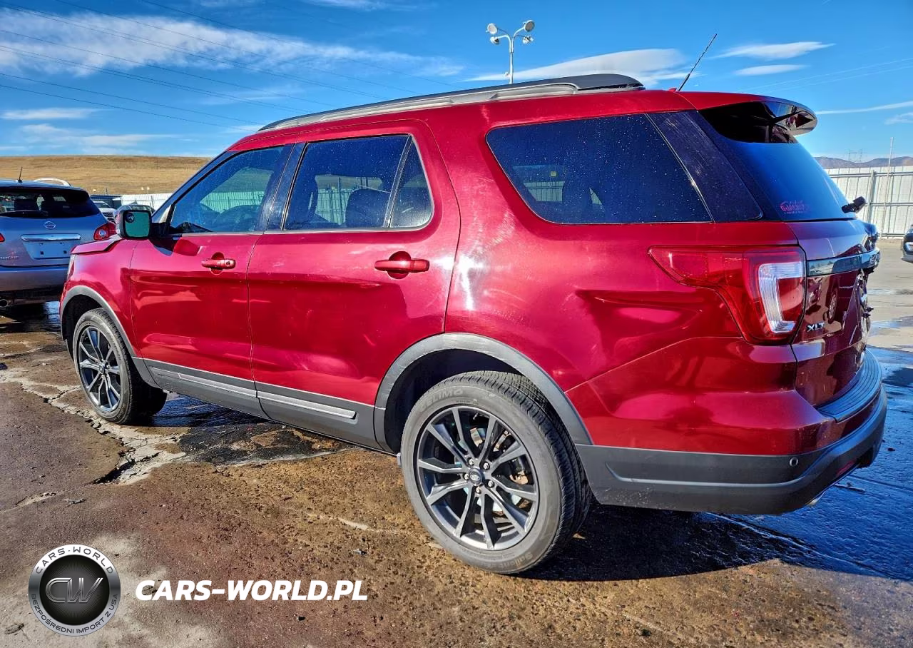 2018 Ford Explorer Xlt VIN:1FM5K8D85JGA55448 - 2