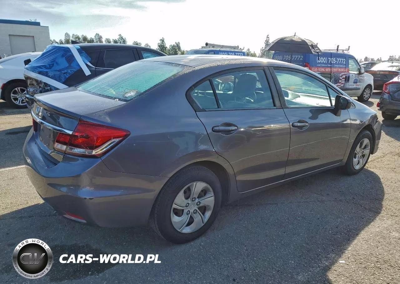 2015 Honda Civic Lx VIN:19XFB2F50FE283115 - 3