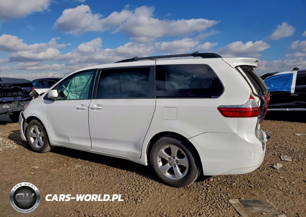 2015 Toyota Sienna Le VIN:5TDKK3DC9FS616097 - 2