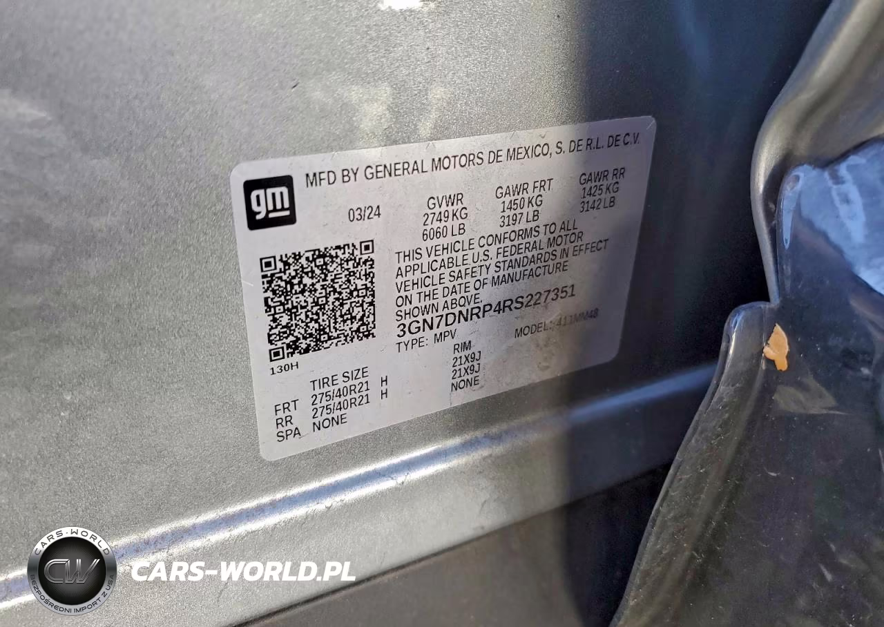 2024 Chevrolet Equinox Rs VIN:3GN7DNRP4RS227351 - 12