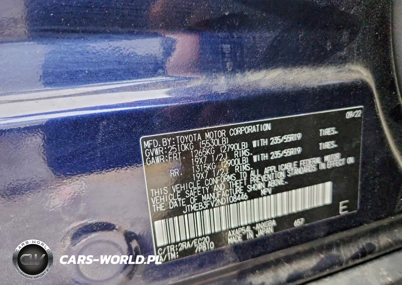 2022 Toyota Rav4 Prime Xse VIN:JTMEB3FV2ND108446 - 13