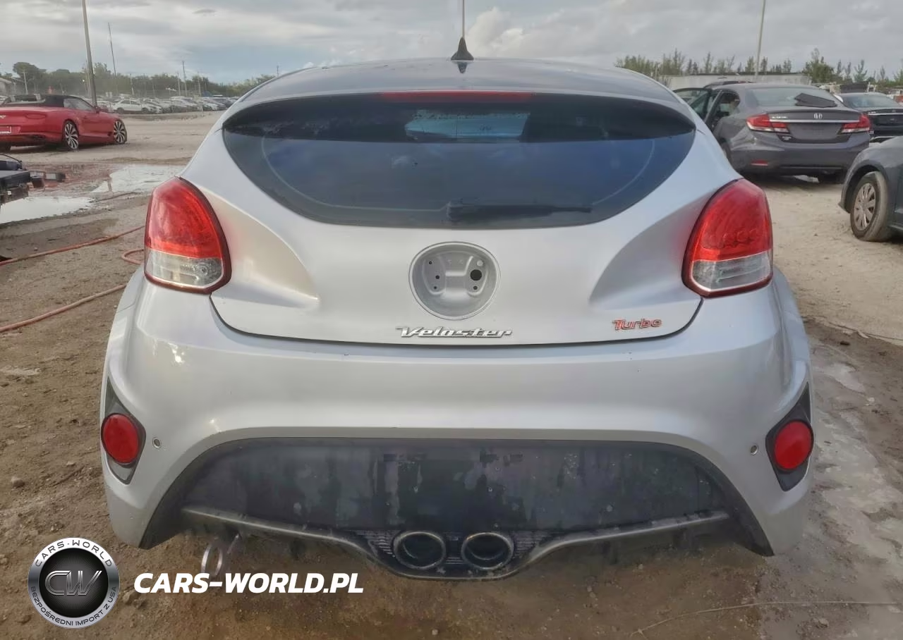 2013 Hyundai Veloster Turbo VIN:KMHTC6AE0DU171231 - 6