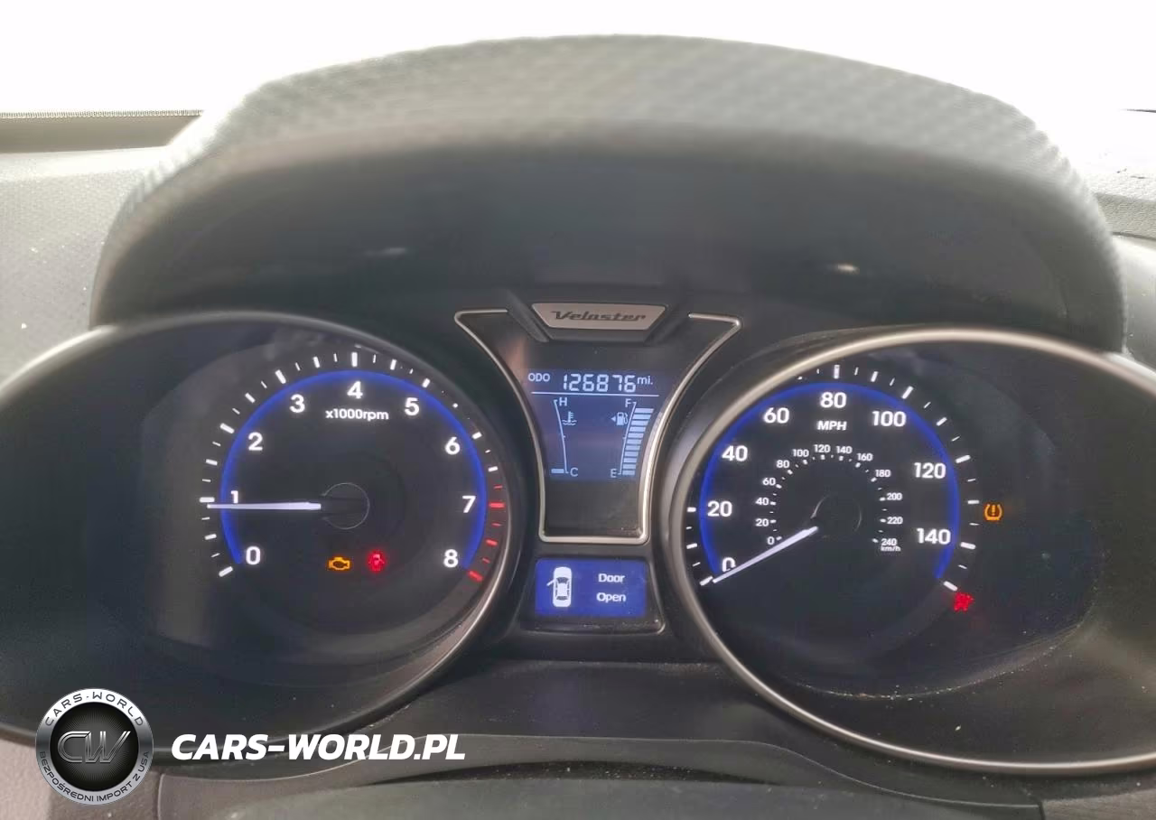 2013 Hyundai Veloster Turbo VIN:KMHTC6AE0DU171231 - 9