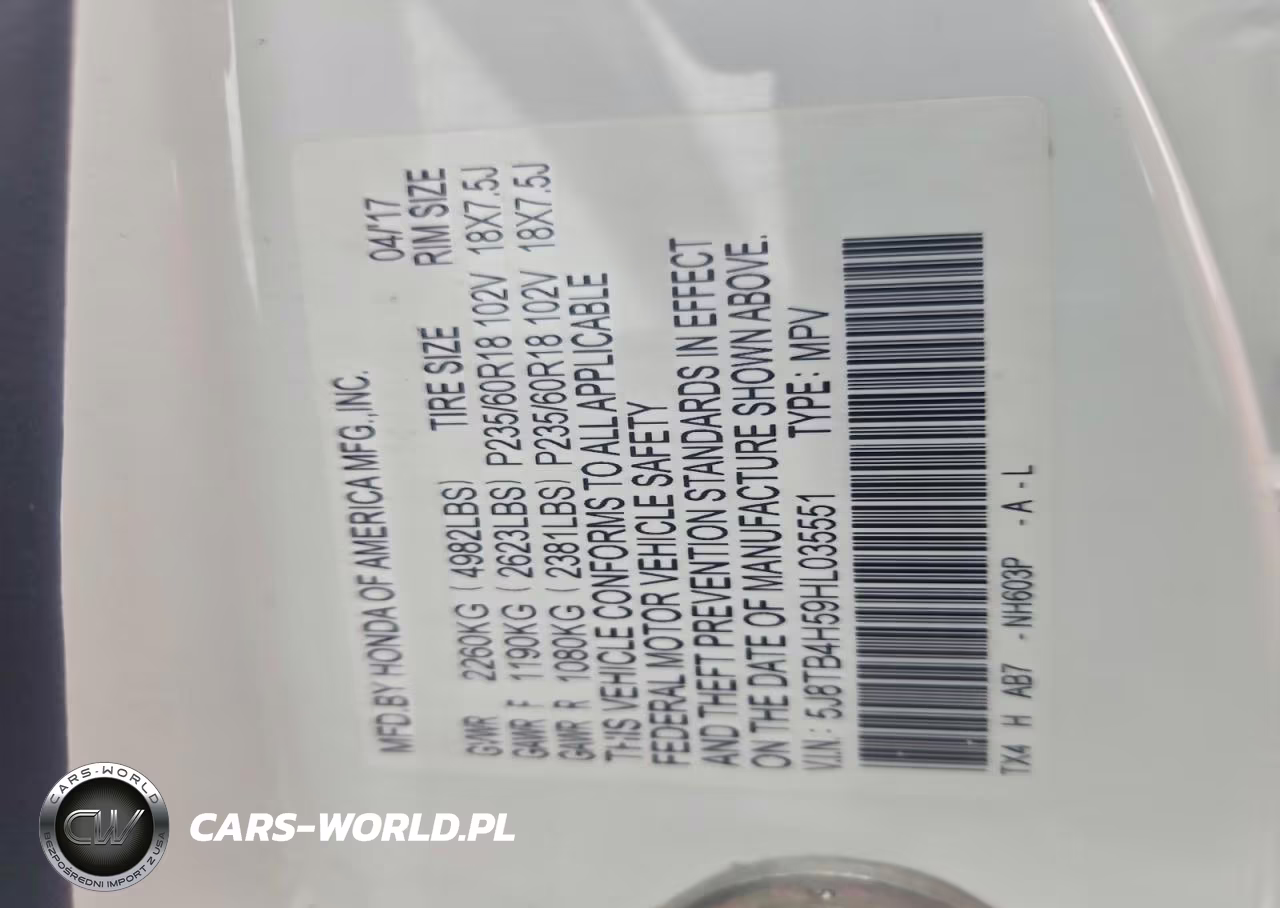 2017 Acura Rdx Technology VIN:5J8TB4H59HL035551 - 13
