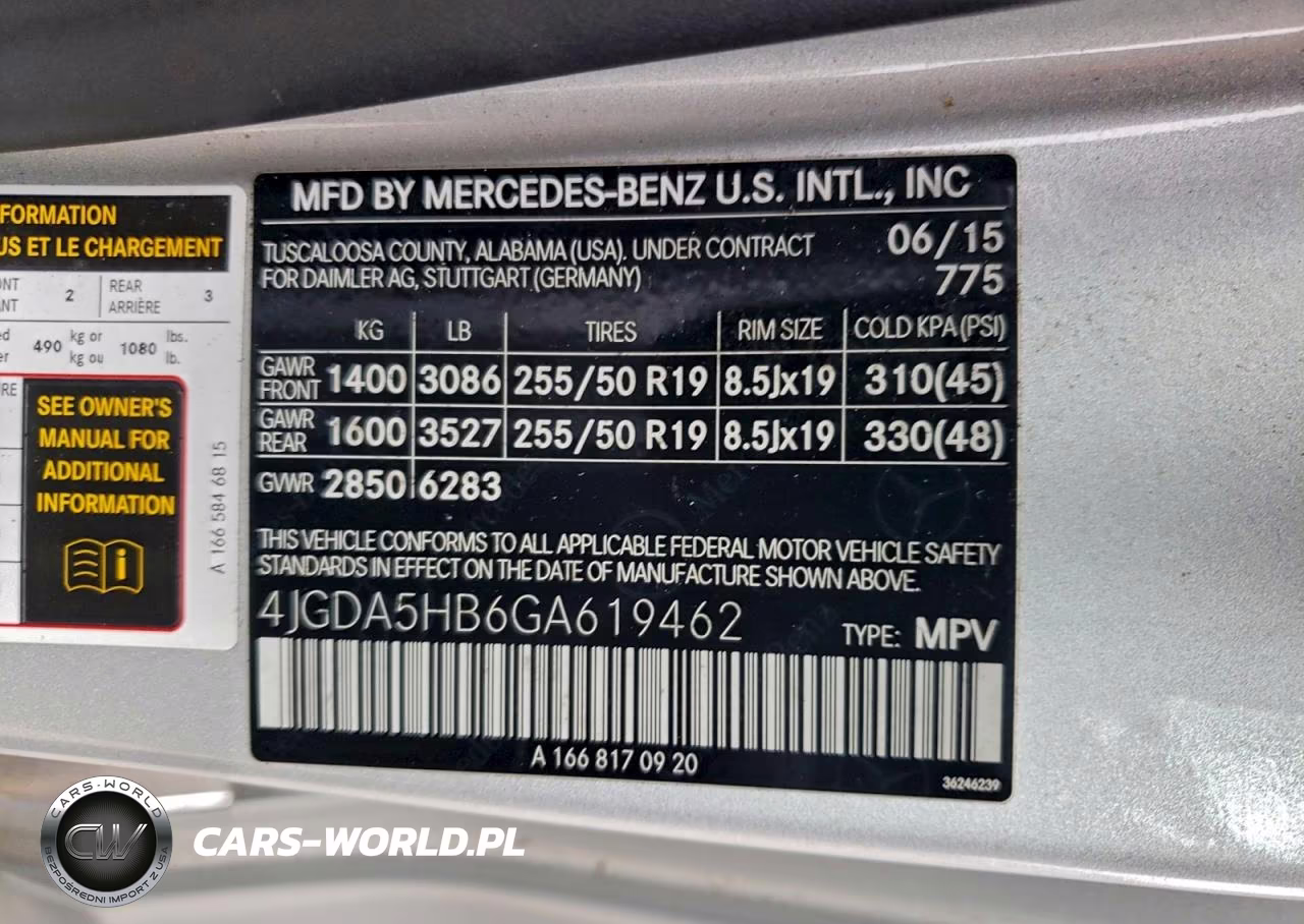 2016 Mercedes-Benz Gle 350 4Matic VIN:4JGDA5HB6GA619462 - 13