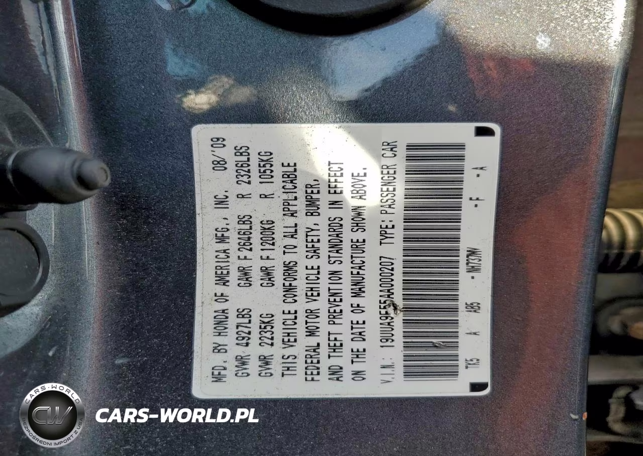 2010 Acura Tl VIN:19UUA9F55AA000207 - 12
