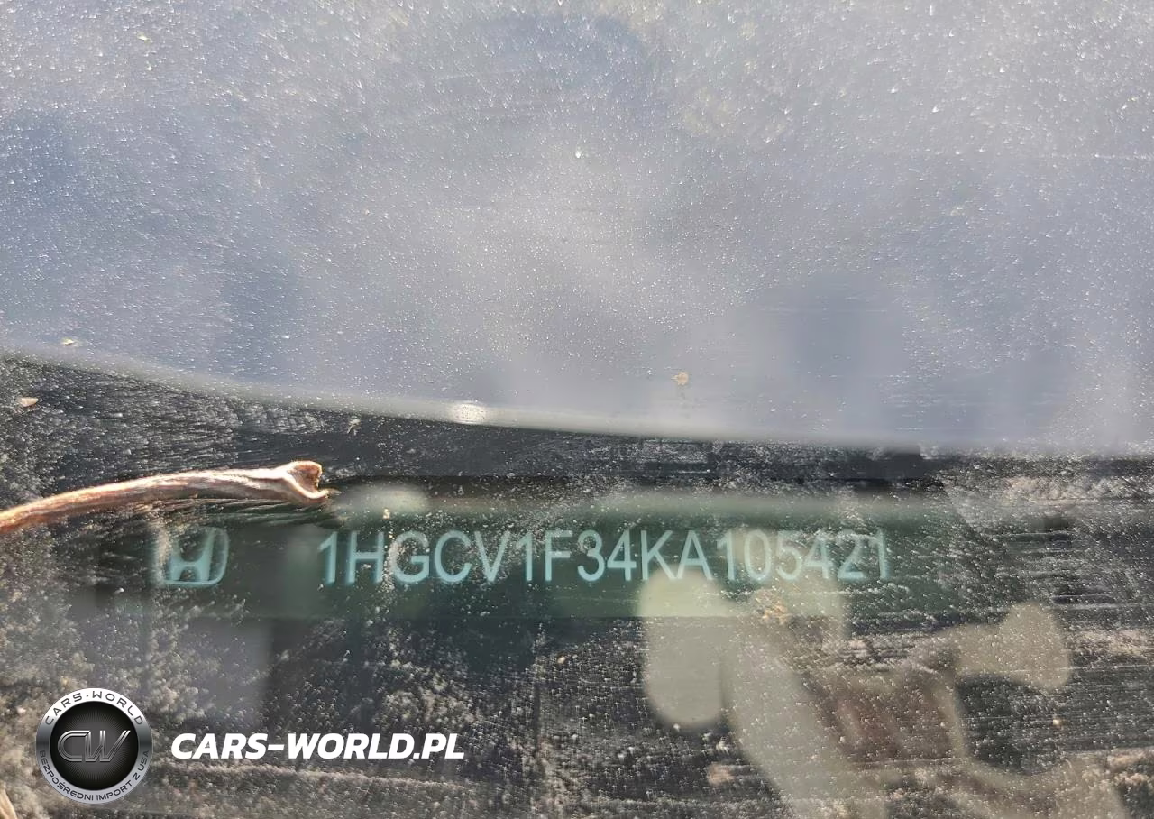 2019 Honda Accord Sport VIN:1HGCV1F34KA105421 - 12