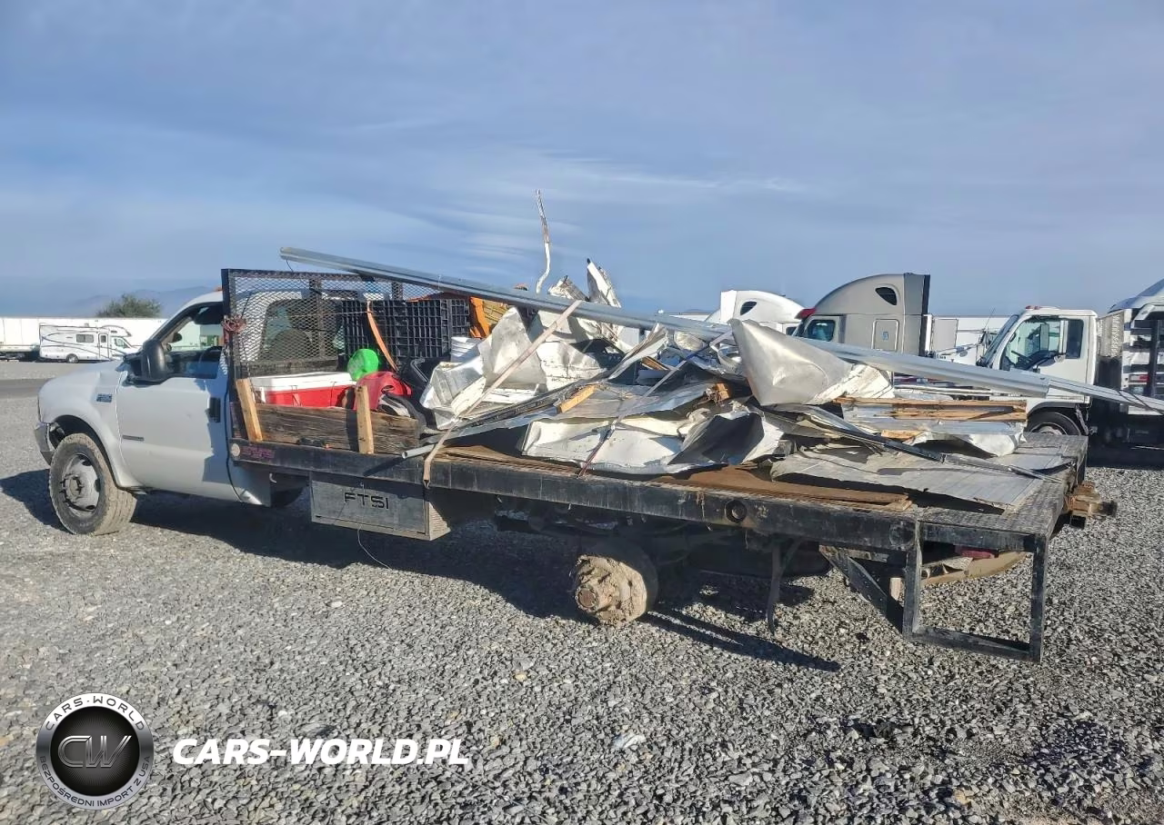 2001 Ford F550 Flatbed Truck VIN:1FDAF56F41ED24287 - 3