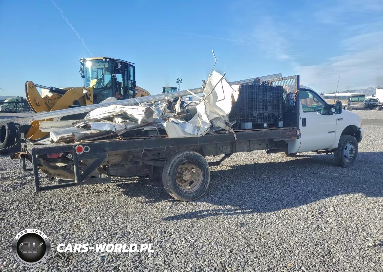 2001 Ford F550 Flatbed Truck VIN:1FDAF56F41ED24287 - 4